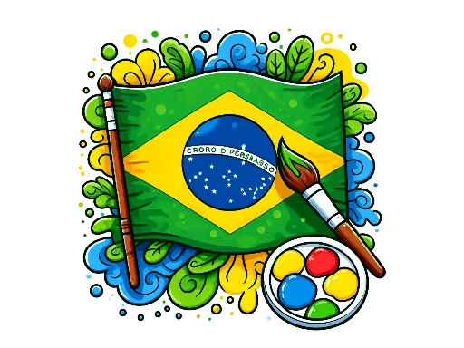 image Brazil Coloring Adventure